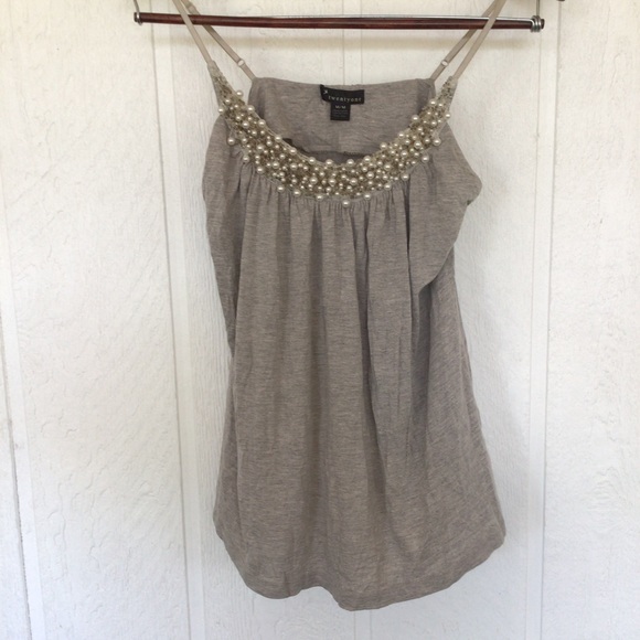 FOREVER 21 EMBELLISHED TANK TOP MEDIUM - Picture 5 of 16